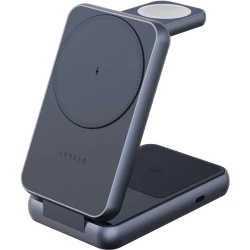 Беспроводное зарядное устройство Levelo AERIS Wireless Charger 3in1 Gray