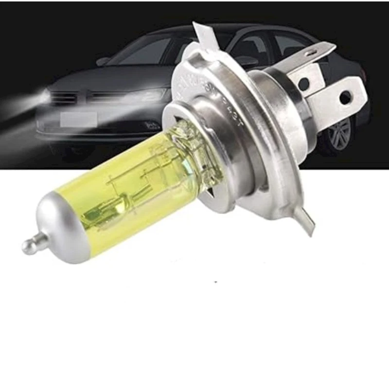 Avtomobil faraları üçün halogen lampa Skyline H4, sarı, 12V, 55W