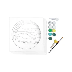 Набор 3D картина Rosa Talent Пейзаж. Горы 2, ДВП грунтованное, 7 слоев, 30х30 см Набор 3D картина Rosa Talent Пейзаж. Горы 2, ДВП грунтованное, 7 слоев, 30х30 см