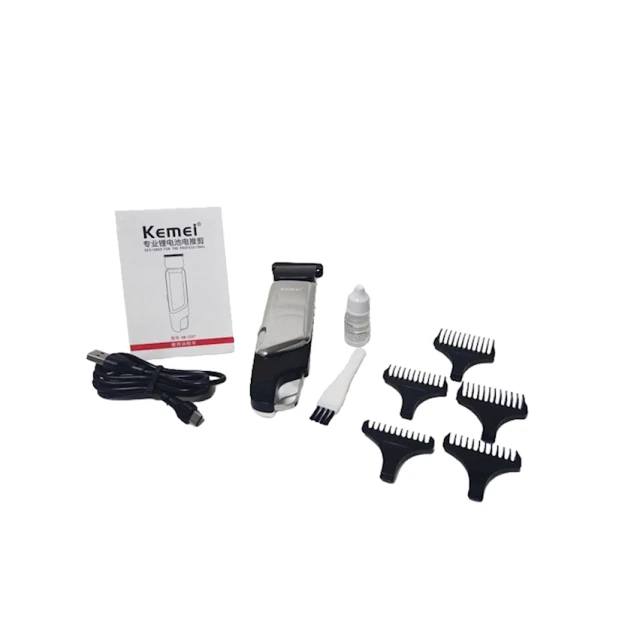 Машинка для стрижки волос Kemei KM-3297 Black/Silver Машинка для стрижки волос Kemei KM-3297 Black/Silver