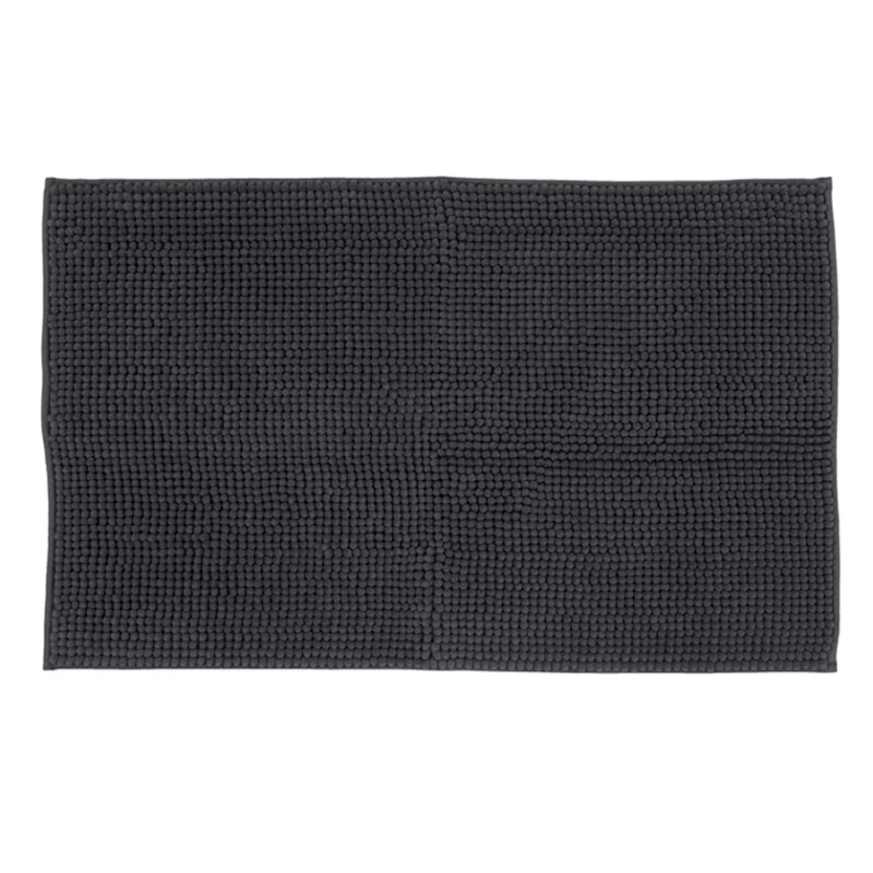 Коврик для ванной JYSK Fagersta 50x80 см, полиэстер, Grey Коврик для ванной JYSK Fagersta 50x80 см, полиэстер, Grey