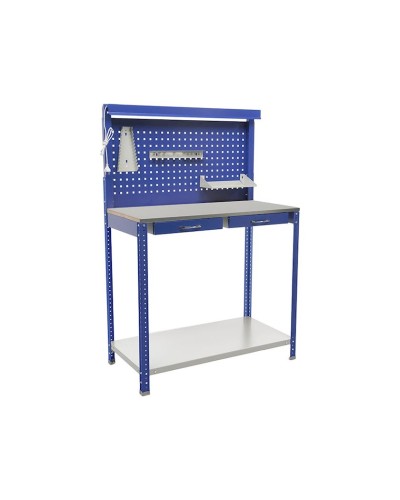 İş dəzgahı Praktik Garage Set 2, 50х100х150 sm, göy/boz