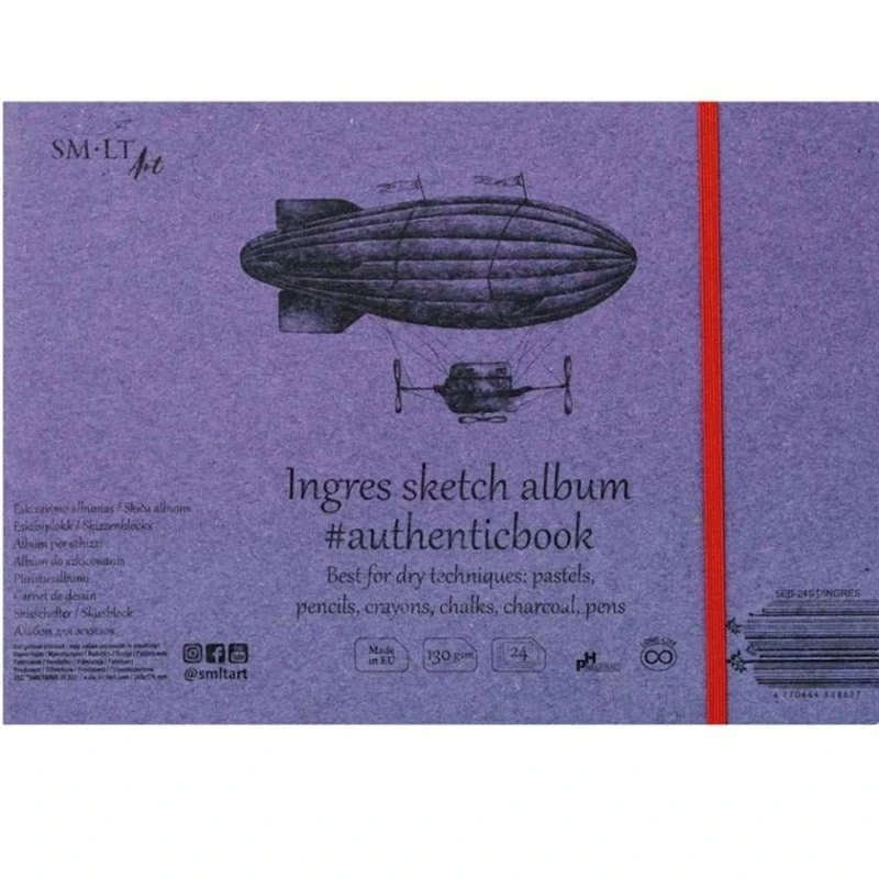 Rəsm albomu SM-LT, 130 q/m², 24.5x17.6 sm, 24 vərəq Rəsm albomu SM-LT, 130 q/m², 24.5x17.6 sm, 24 vərəq