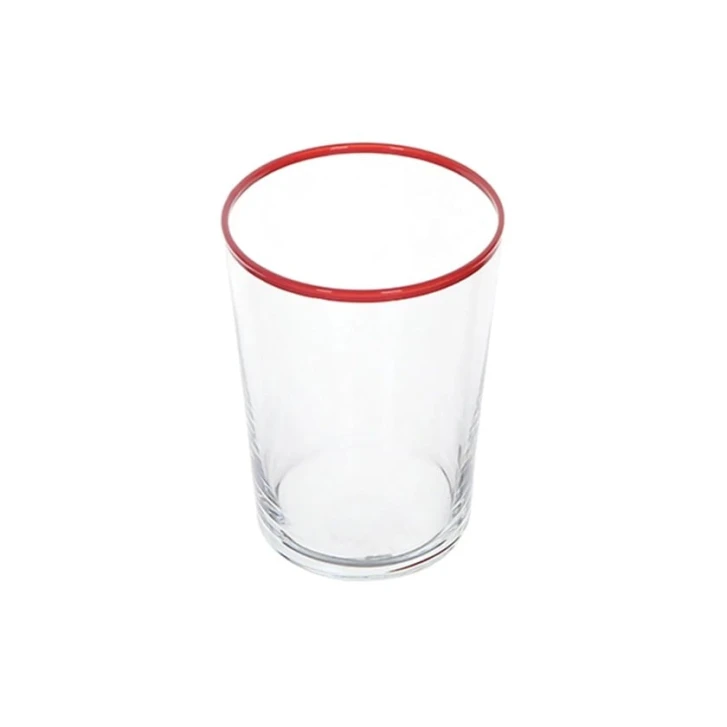 Стакан Porland Red Line 04FIA002454, 510 мл, прозрачный