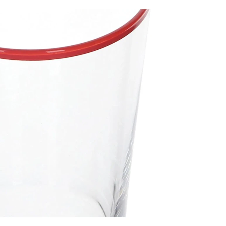 Стакан Porland Red Line 04FIA002454, 510 мл, прозрачный