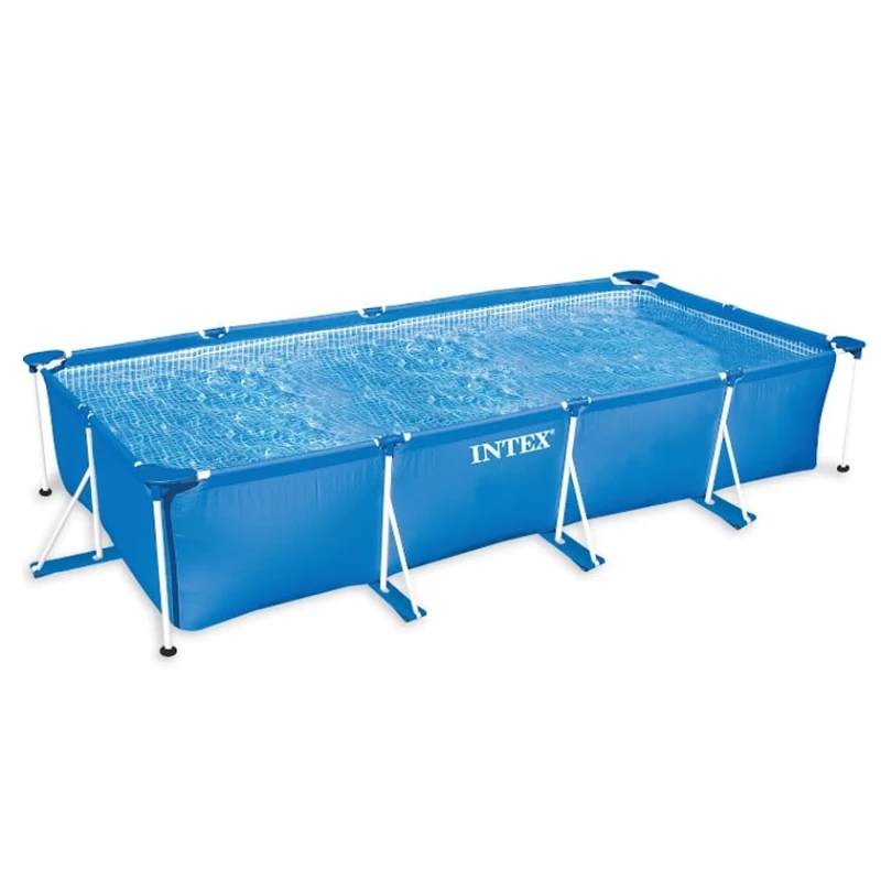 Каркасный бассейн İntex Rectangular Frame H28273NP, синий, 450x220x84 см, 7127 л Каркасный бассейн İntex Rectangular Frame H28273NP, синий, 450x220x84 см, 7127 л