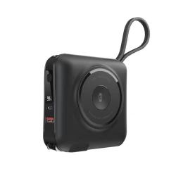 Внешний аккумулятор WIWU 6 in 1 Powerbank 45W 15000mAh Black Внешний аккумулятор WIWU 6 in 1 Powerbank 45W 15000mAh Black