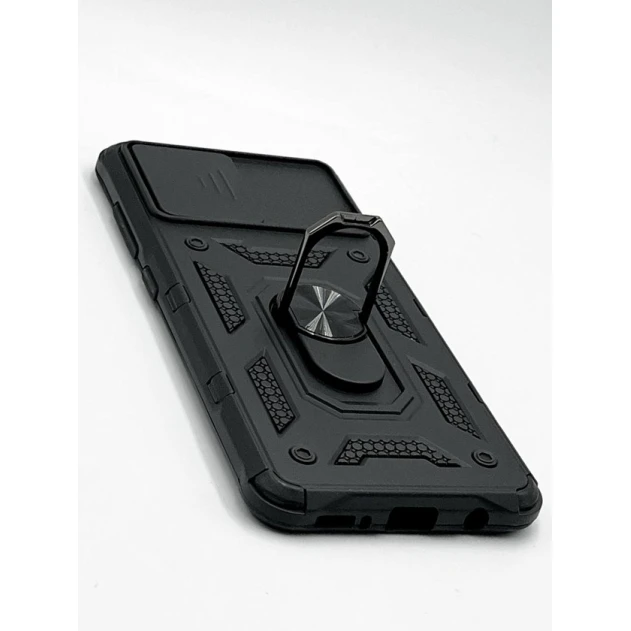 Çexol Robot Samsung Galaxy A51 üçün, Qara