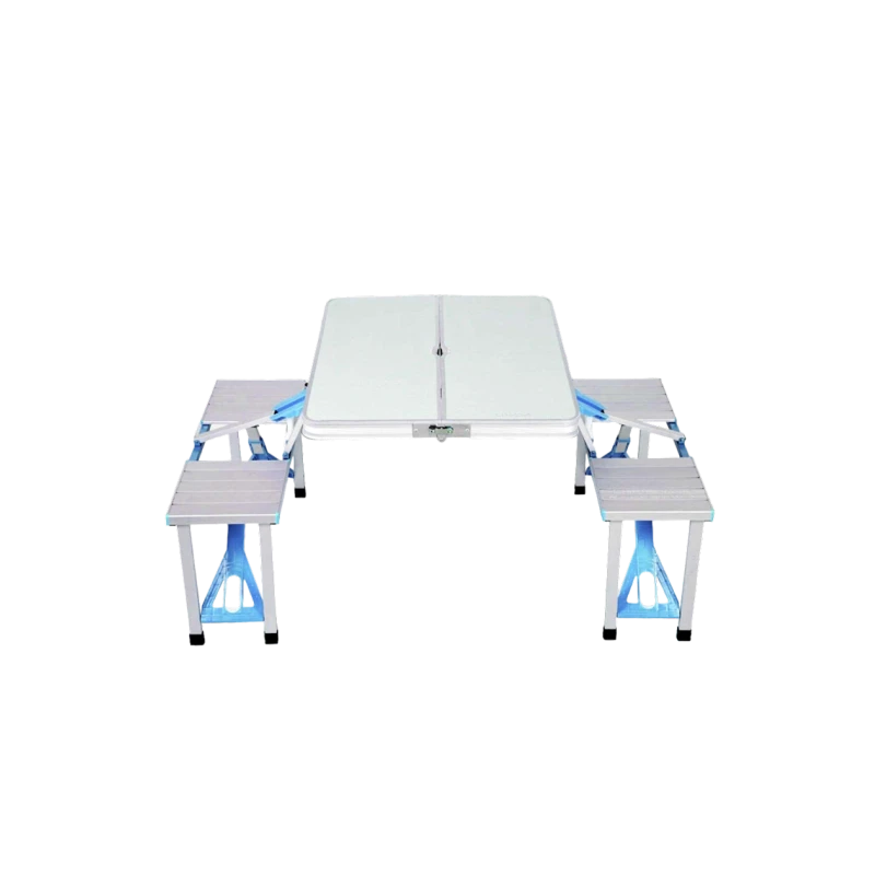 Складной стол Ebax, белый/голубой, 84х34х10 см Складной стол Ebax, белый/голубой, 84х34х10 см