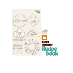 Чипборд для скрапбукинга Rosa Talent Recipe Book 1