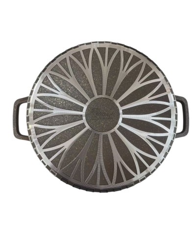 Qab-qacaq dəsti Realchef ZGH_00632, qranit, qəhvəyi, 10 parça