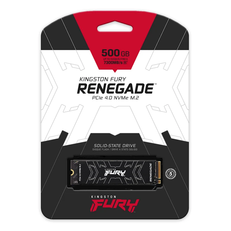 SSD daşıyıcı Kingston Fury Renegade 500Gb (SFYRSK/500G)