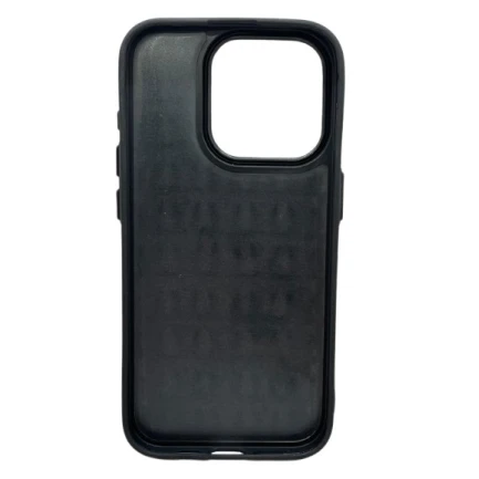 Çexol Apple iPhone 15 Pro üçün Crocodile Black