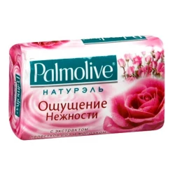 Мыло туалетное с экстрактом лепестков роз и молочком ощущение нежности Palmolive 150 г