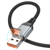 Кабель USB Hoco U128 Viking USB/Type-C to Type-C 1.2 м, черный