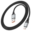 Кабель USB Hoco U128 Viking USB/Type-C to Type-C 1.2 м, черный
