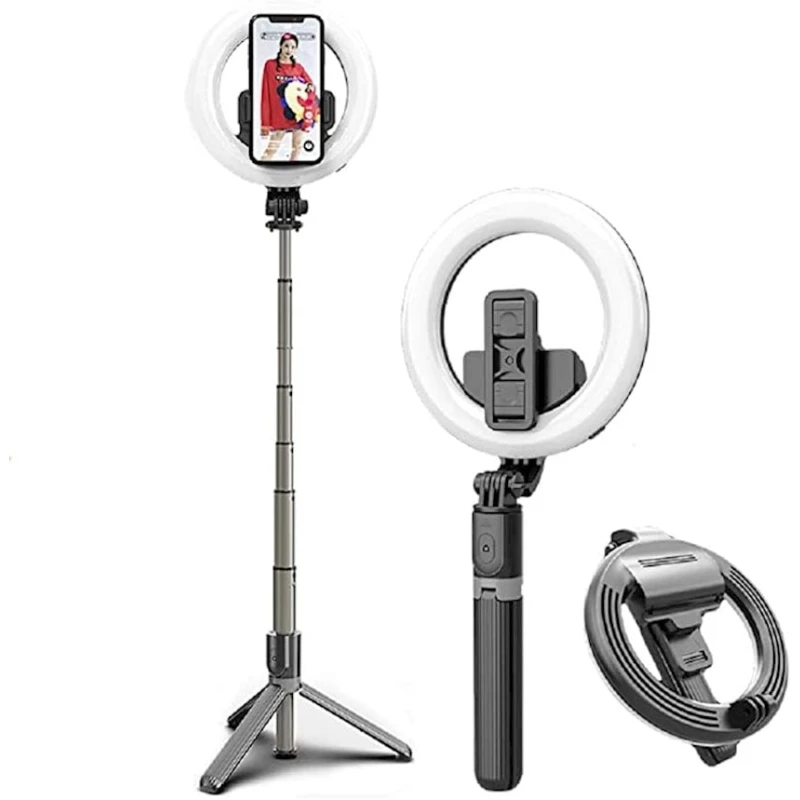 Лампа кольцевая JH07 Ring Light Selfie Stick Лампа кольцевая JH07 Ring Light Selfie Stick