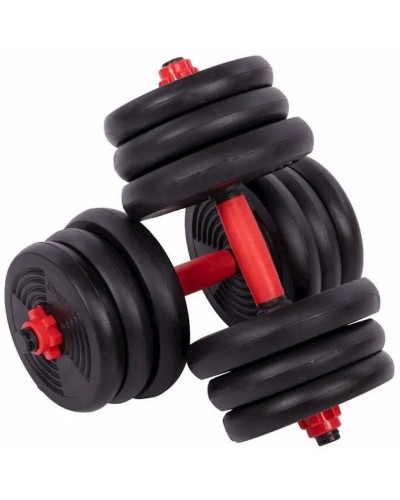 Qantellər Dumbbell 2 əd, hər biri 10 kq, qara