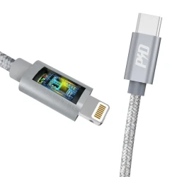 Кабель USB DUDAO L5Pro Type-C to Lightning, Серый