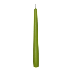 Набор свечей Rubin Licht Pointed candles, 8 шт, зеленый