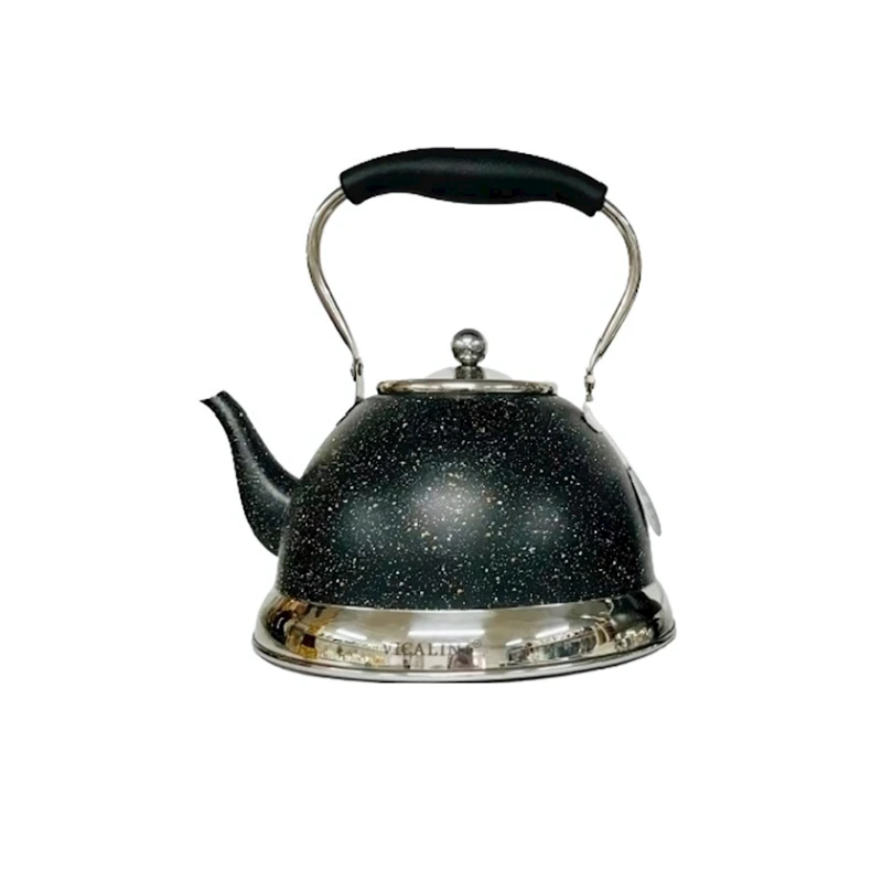 Чайник Vicalina VL-9331, нержавеющая сталь, черный, 3 л Чайник Vicalina VL-9331, нержавеющая сталь, черный, 3 л