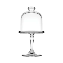 Конфетница Paşabahçe Mini Patisserie, с крышкой, стекло, прозрачный, 198 мм (8693357397699) Конфетница Paşabahçe Mini Patisserie, с крышкой, стекло, прозрачный, 198 мм (8693357397699)