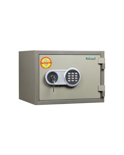 Ofis seyfi Valberg FRS 30, elektron kodlu/açarlı, boz