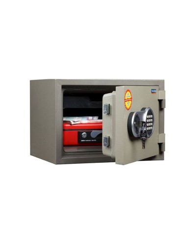 Ofis seyfi Valberg FRS 30, elektron kodlu/açarlı, boz