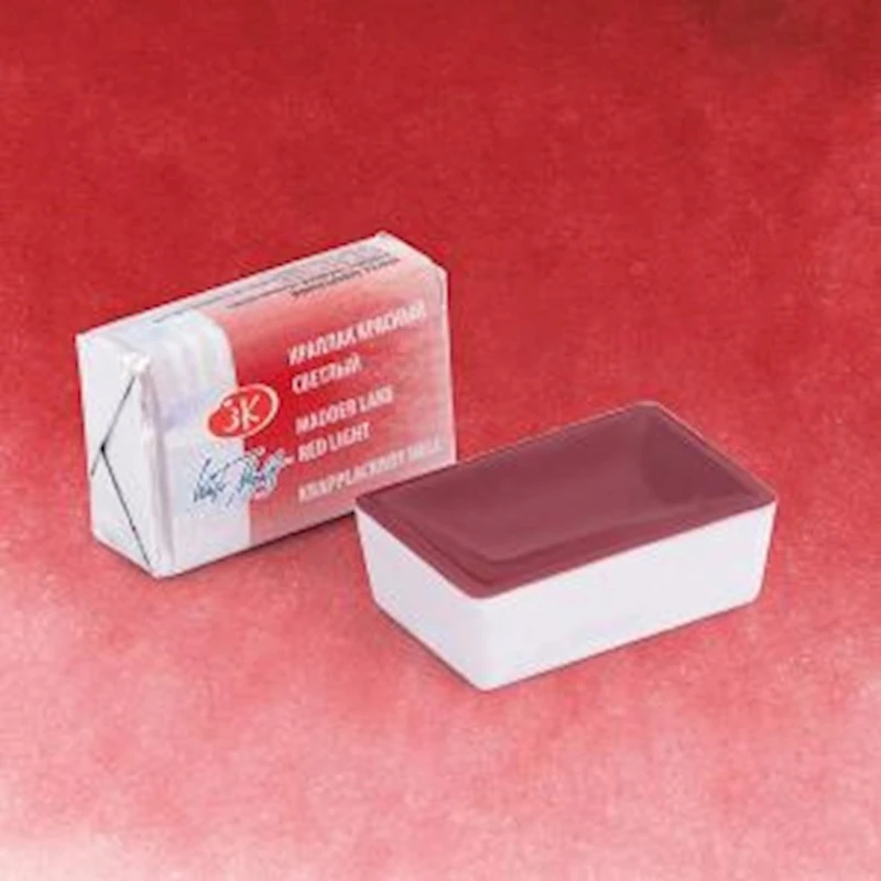 Акварель Белые ночи, Краплак красный светлый, 2.5мл Акварель Белые ночи, Краплак красный светлый, 2.5мл