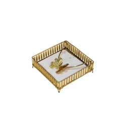 Salfet qabı smil_1489, qızılı, 18.5 sm