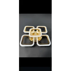 Люстра потолочная 1108, золотистая