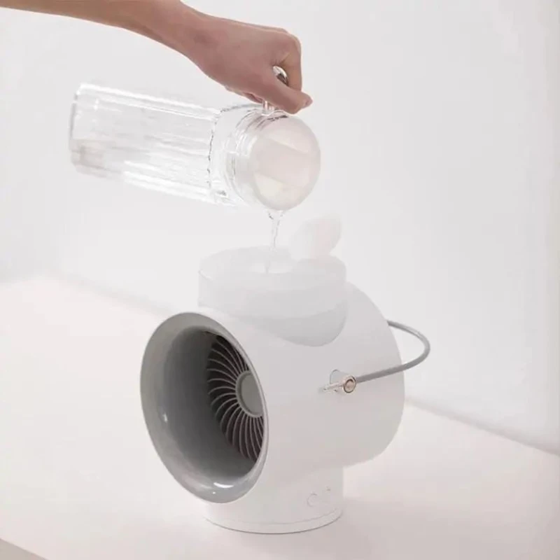 Ventilyator ilə hava nəmləndirici F50 White