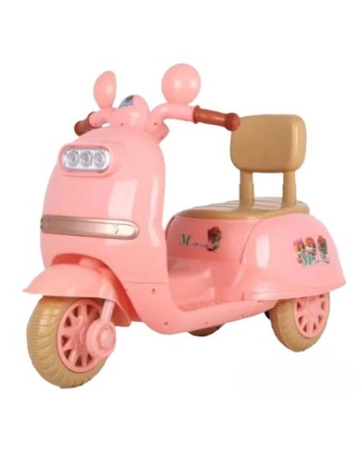 Uşaqlar üçün elektrik motosikl, çəhrayı (HomeStore_BNAN)