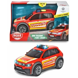 Пожарный автомобиль DickieToys VW Tiguan R-Line 3714016, 25 см, красный