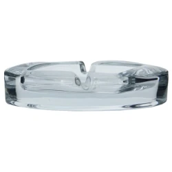 Овальный набор пепельниц Paşabahçe, 2 шт, 125 мм, прозрачный, стекло