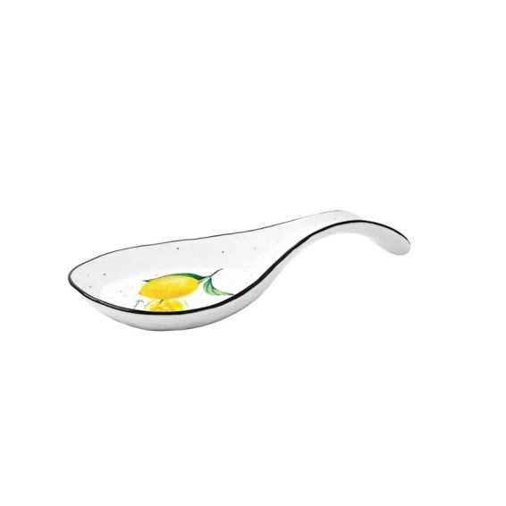 Qaşıq altlığı Easy Life Amalfi, 26x12, farfor, ağ Qaşıq altlığı Easy Life Amalfi, 26x12, farfor, ağ