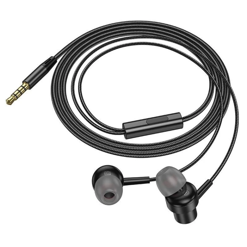 Проводные наушники Borofone BM87 Black Проводные наушники Borofone BM87 Black