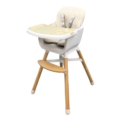 Детский стульчик для кормления TB-3815BE, бежевый, 80x40x30 см, 4 месяца+