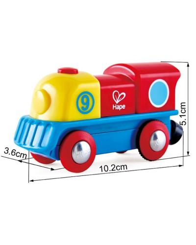 Balaca cəsur buxarlı lokomotiv Hape E382