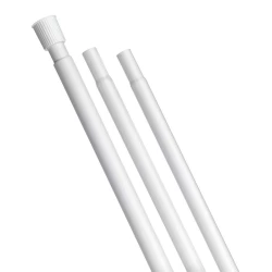 Карниз для ванной JYSK Vara, 92-290 см, белый