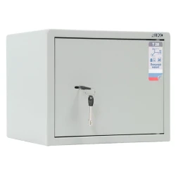 Офисный сейф AIKO T 28, ключевой, серый