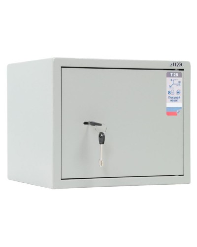 Ofis seyfi AIKO T 28, açarlı, boz