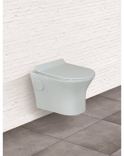 Unitaz 6360, keramika, açıq yaşıl