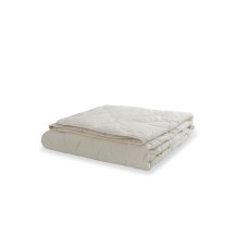 Yorğan Yataş Pamuk 235x215 sm, ikinəfərlik XL, bütün fəsillər, pambıq, bej