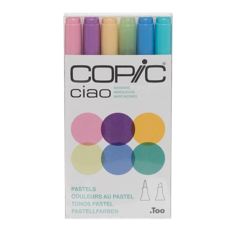 Набор маркеров Copic Ciao Pastels, 6шт