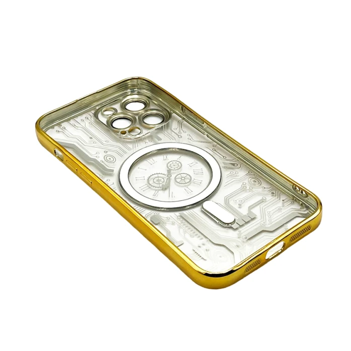 Çexol SS483 Apple iPhone 13 Pro Max üçün Gold