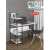 Письменный стол Marina 3563_LetSpringRandomBWh, ЛДСП-Loft, 101.6x51.5x100 см, белый Письменный стол Marina 3563_LetSpringRandomBWh, ЛДСП-Loft, 101.6x51.5x100 см, белый