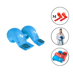 Karate üçün əlcəklər Aravaza 2349, M, mavi