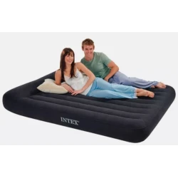 Надувной матрас Intex D642025758, синий, 137х191х25 см Надувной матрас Intex D642025758, синий, 137х191х25 см