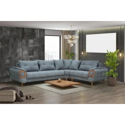 Диван Arawaza, серый, 220x300 см Диван Arawaza, серый, 220x300 см